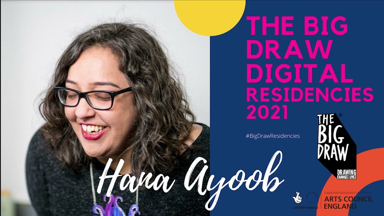 How to draw a fly, with artist Hana Ayoob and Dr Amoret Whitaker