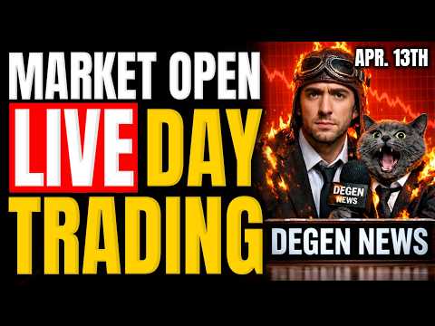 Live Day Trading: Trump Crashes Stock Market, Breaking Iran News & The Upcoming Week
