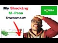 My Shocking Shs 10 000 000 10 MILLION M PESA Statement Why You Should Check Your M Pesa