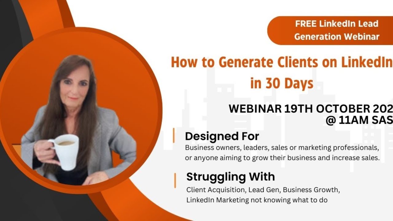 How to Generate Clients on LinkedIn in 30 Days - YouTube