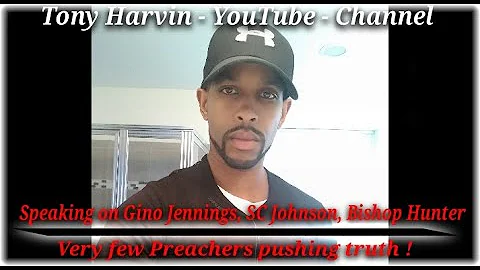 Tony Harvin speaks on Gino Jennings, SC Johnson, B...