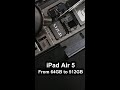 Upgrade iPad Air 5 Storage from 64GB to 512GB 🚀