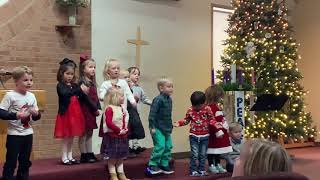 Mason’s preschool Christmas program 2020 part 4