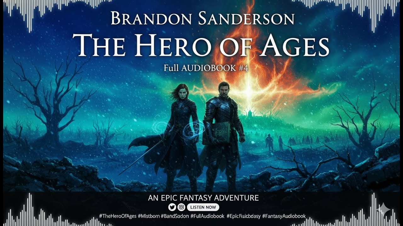The Hero of Ages by Brandon Sanderson| Full Audiobook #4| Mistborn Book 3 | Epic Fantasy & Adventure
