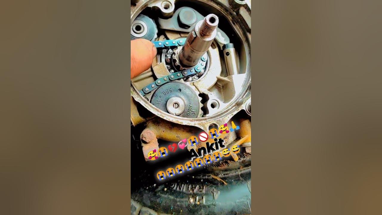 Hero Honda Bike Timing Chain Setting | Splendor Plus Bike Timing Chain Setting