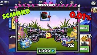 😢 SPENT 1000 GEMS TO UNLOCK LEGENDARY SKIN WITH 0.01% CHANCE ! #hillclimbracing2 #hcr2  screenshot 5