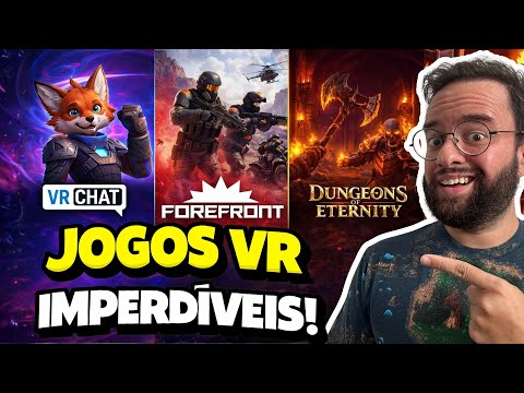 JOGOS OBRIGATÓRIOS PRA VR! (Festas, Balas e Monstros)