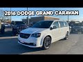 2016 Dodge Grand Caravan SXT Startup, Walkaround, Features