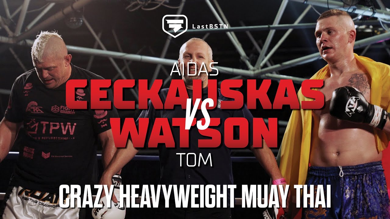 CRAZY HEAVYWEIGHT FIGHT Tom Watson Vs Aidas Ceckauskas Roar F C crazy-heavyweight-fight-tom-watson-vs-aidas-ceckauskas-roar-f-c