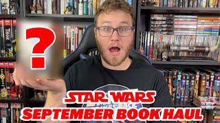 Big Star Wars Book Haul! September Star Wars Book \& Comic Book Collection Update