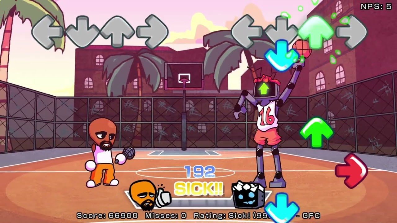 Basket Match | Fc | Vs Matt Wii Funkin