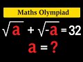 Olympiad Math || Radical question|| It's not easy for everyone