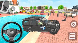 🤩Car Bike Game: Franklin Order In Indian Black Car And drives A Indian Police SUV Game🎯 Must watch