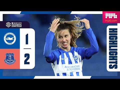 WSL Highlights: Brighton 1 Everton 2