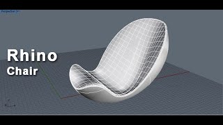 Rhinoceros 3D egg chair