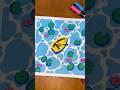 Relaxing Lotus Pond Painting 🪷 | Sketchbook | acrylic marker painting | pond #shorts #painting
