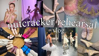 🩰 nutcracker tech rehearsal vlog🎄