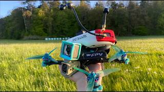Moving faster | Kiss Ultra V3 | Analog FPV Freestyle 