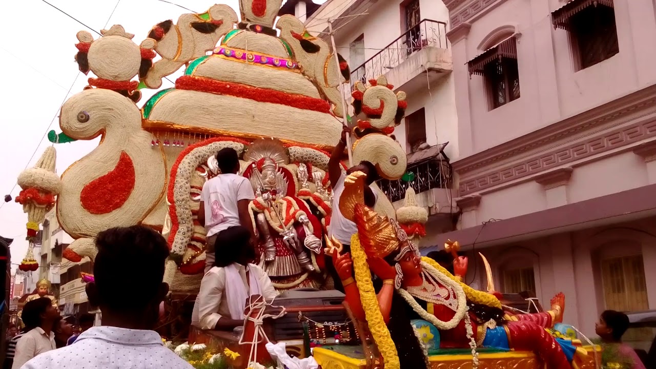 car festival Bangalore ar Shivajinagar YouTube