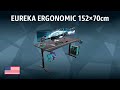 EUREKA ERGONOMIC 152×70cm gaming table | TEST | English