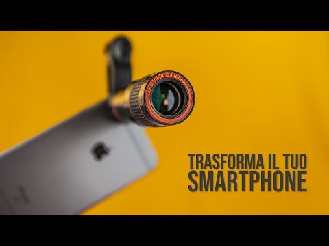 Video: Obiettivi Per Smartphone: Teleobiettivi Per Fotocamere IPhone, Set, Lenti-ingranditori, Lenti-microscopi Per Macrofotografia