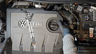 Replace injector   teach - Golf VI 1.6 TDI