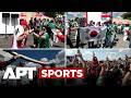 Mexico & South Korea Fans Unite in Wild Pre-Match Street Celebration | APT