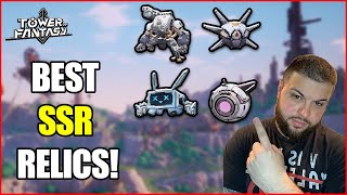 Best SSR Relics For PVP & PVE In Tower of Fantasy!