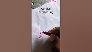 How to write cursive  letters in English ll cursive handwriting Alfabet ll