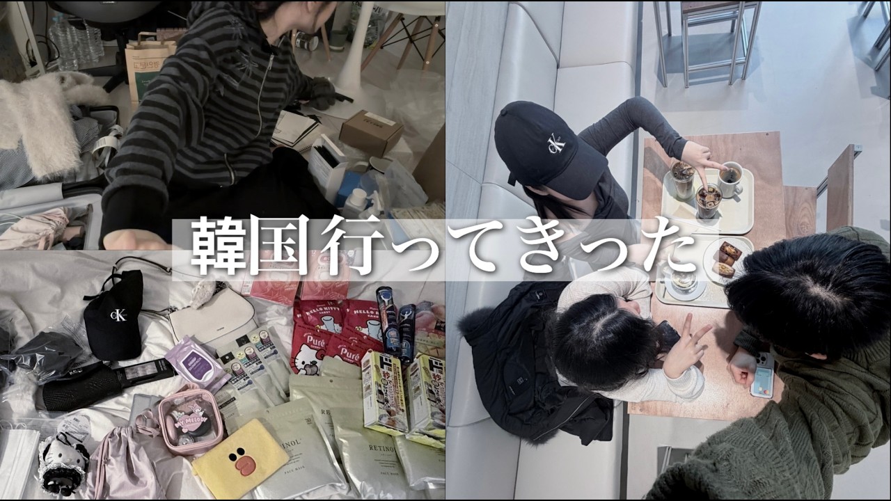 韓国に帰えったら太る|コスメ|買い物🛍️한국에 가면 살찌고 온다