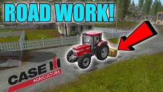 CONCRETE DRIVEWAY | CONSTRUCTION | ROLLER | FARMING SIMULATOR 2017 screenshot 1