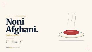 Noni Afghani — Afghanistan Recipe (Animated) | CountryReports screenshot 2