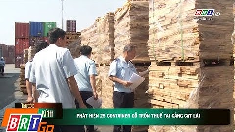 Phát hiện 25 container gỗ trốn thuế tại cảng Cát Lái
