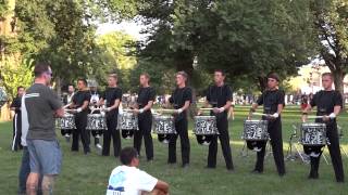 Ferguson - Blue Devils warming up 08/07/2015