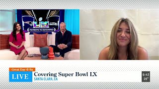 Former Channel 3 intern covers Big Game