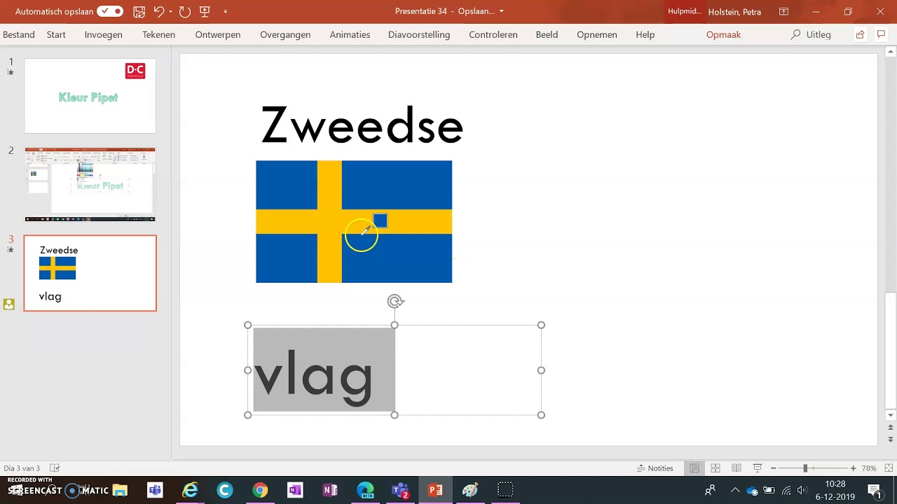 1 Powerpoint kleur pipet YouTube