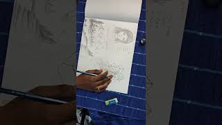 😱 Sirf Simple Lines Se Amazing Drawing! | LIVE Art Class Highlights 🎨 #shorts