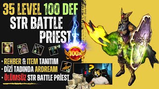 Elite STR Battle Priest (35 Lvl) | Ölümsüz Bp Item Tanıtım | Knight Online
