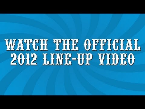 Official Lolla 2012 Line-up Video