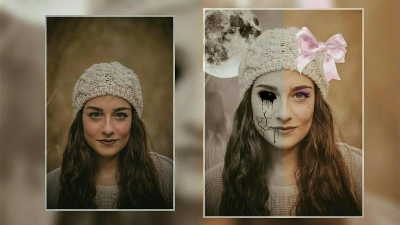 PicsArt Scary Editing - Halloween Edits