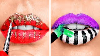 Brilliant Lips Ideas To Try Right Now || Makeup Hacks For Perfect Lips