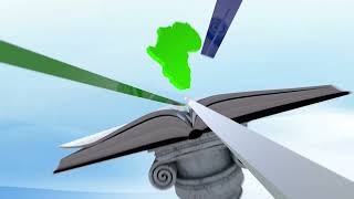 3D logo animation - جامعة افريقيا العالمية
