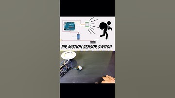 Light Automatically Turns ON When You Enter 😱 | PIR Sensor with Arduino  #shorts  #arduino