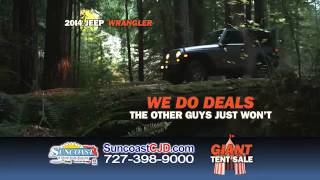 Suncoast Giant Tent Sale
