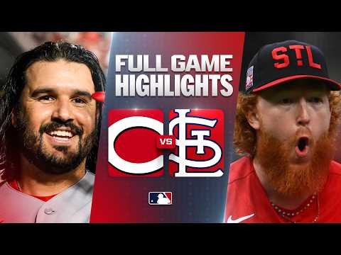 REDS vs. CARDINALS: Official Full Game Highlights (July 24) | 2026 MLB Season