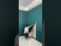 #Old House Renovation and Remodeling #Thickened Linen Self-Adhesive Wallpaper #wallart #shortvideo
