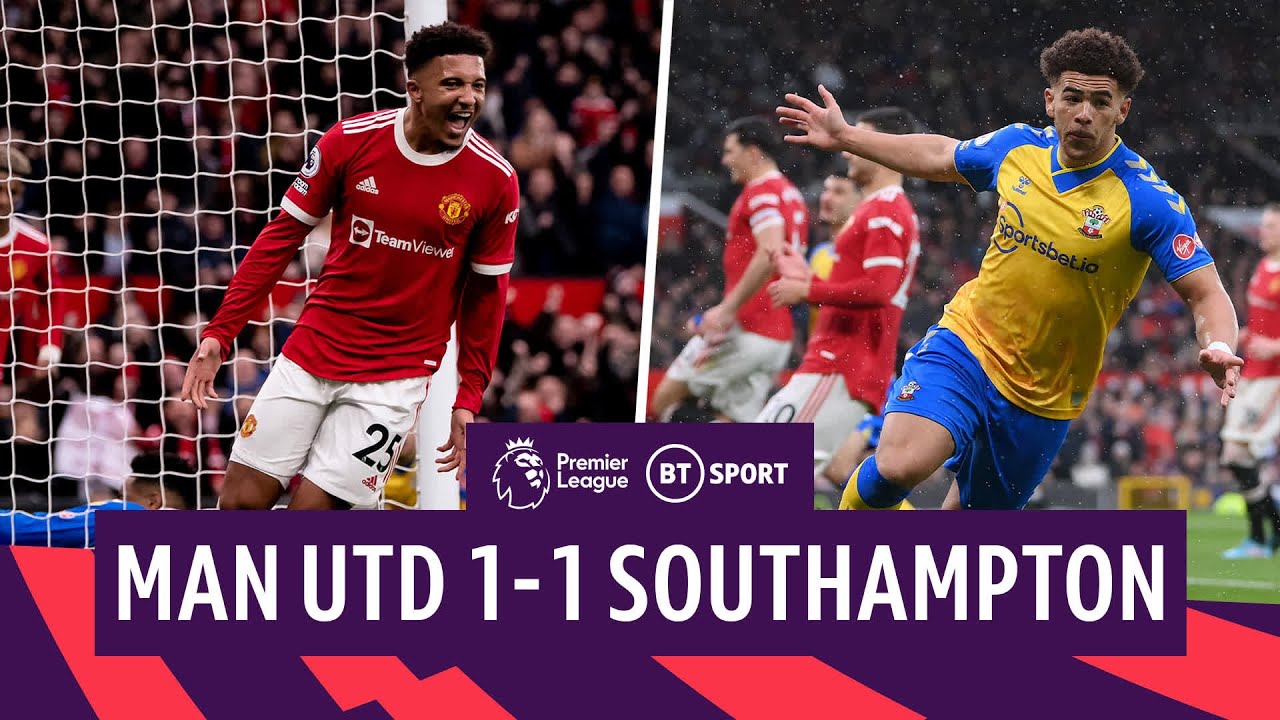 Man Utd v Southampton (1-1) | Sancho's First PL Goal At Home Not Enough | Premier League Highlights
