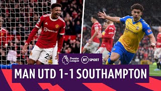 Man Utd V Southampton 1-1 Sanchos First Pl Goal At Home Not Enough Premier League Highlights