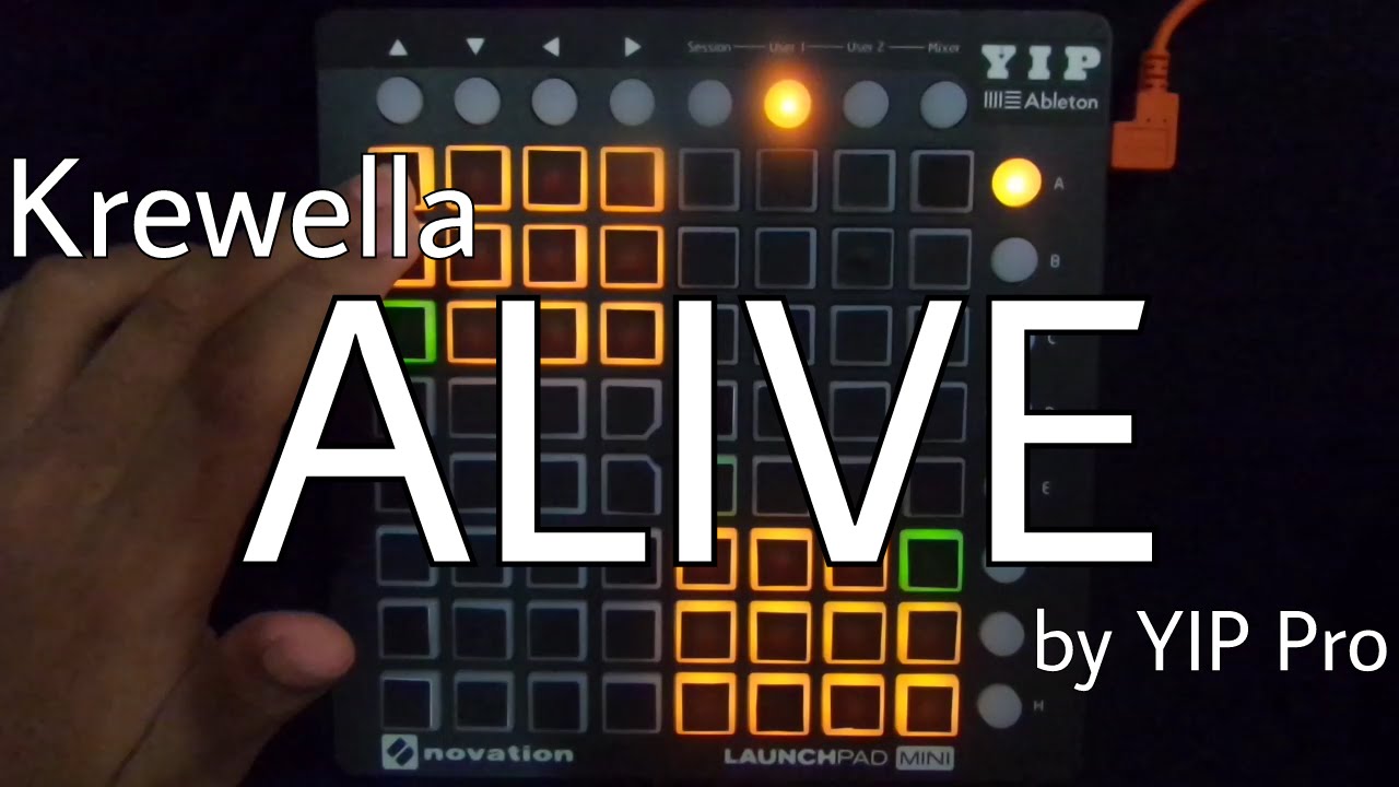 Krewella - Alive (Remix) - Phantom Launchpad Mini cover by YIP Pro