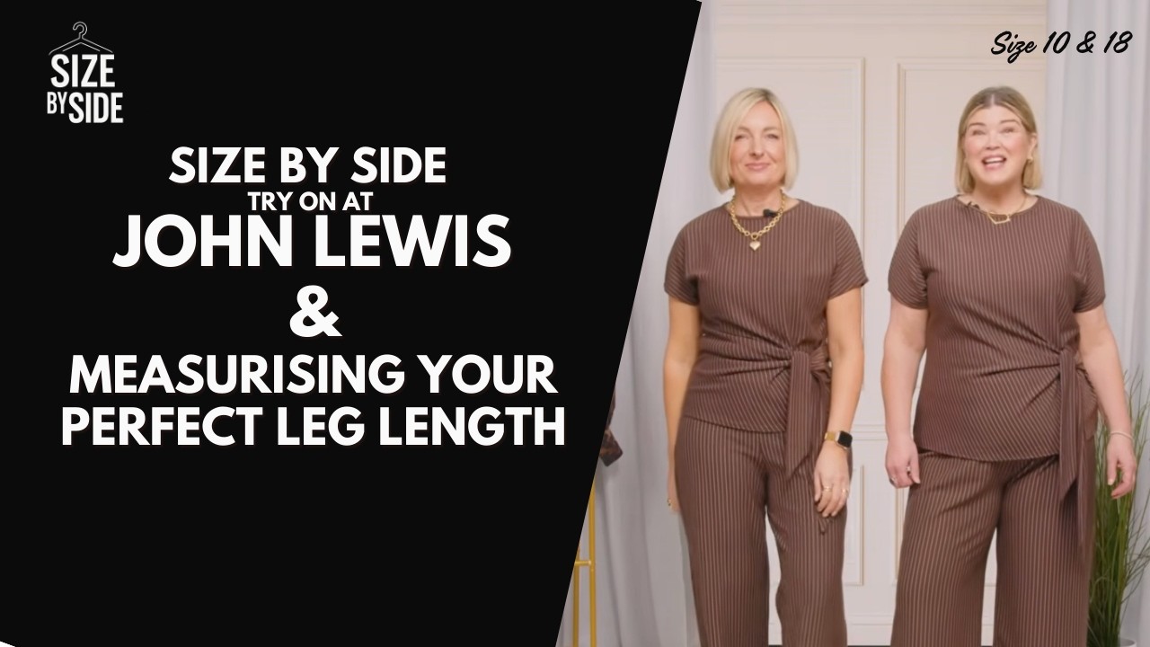 New In at John Lewis Try On Size By Side + How To Measure Your Leg Length For Perfect Jeans